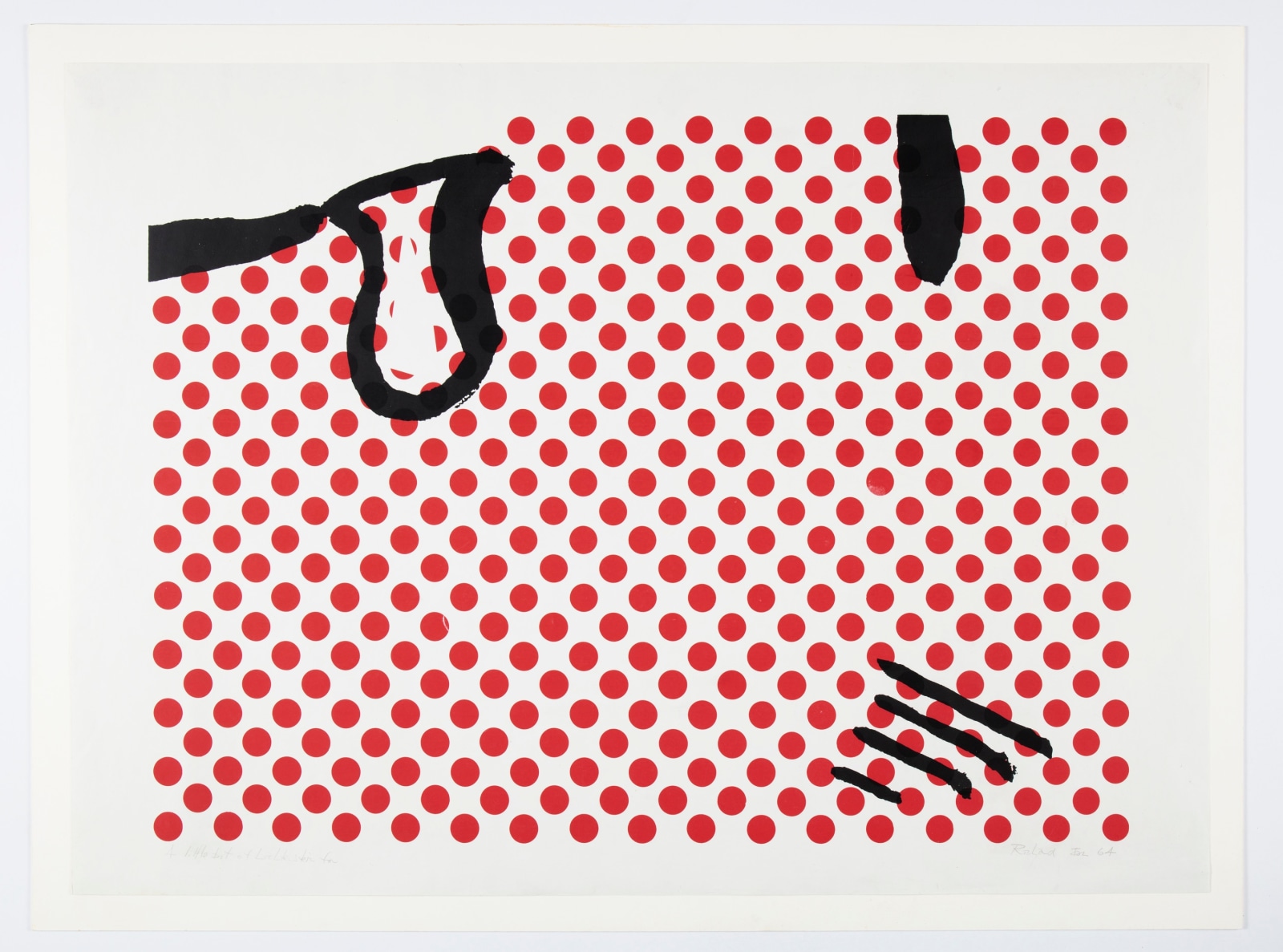 Richard Hamilton, A Little Bit of Roy Lichtenstein for...., 1964