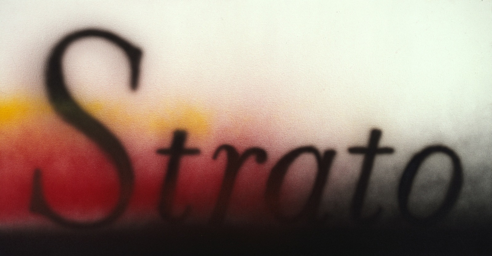 Ed Ruscha, STRATO, 2003
