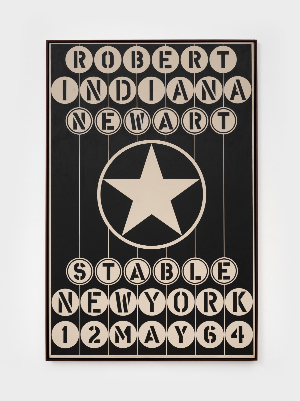 Robert Indiana, Robert Indiana, New Art, Stable New York, 1964