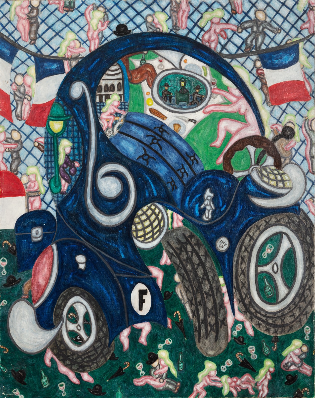 William N. Copley, Fête de Dimanche, 1960