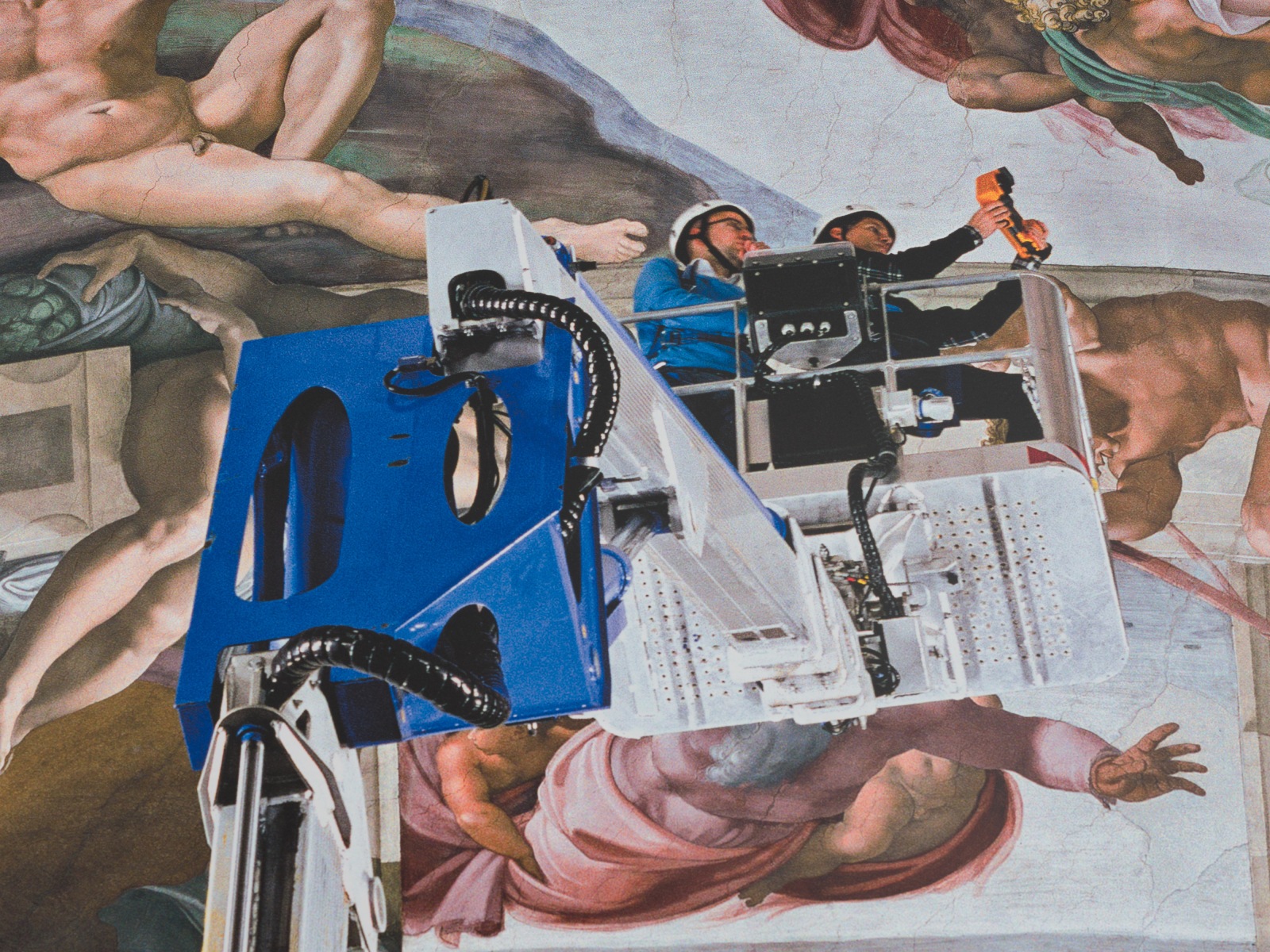 Robert Polidori, Sistine Chapel Cleaning Probe #1, Sistine Chapel, Vatican City, Italia, 2019