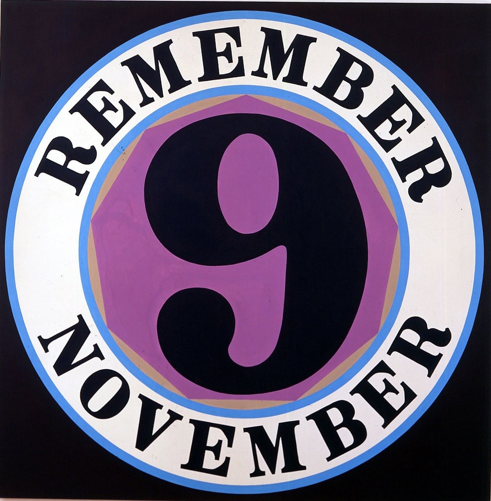 Robert Indiana, Remember November, 2000