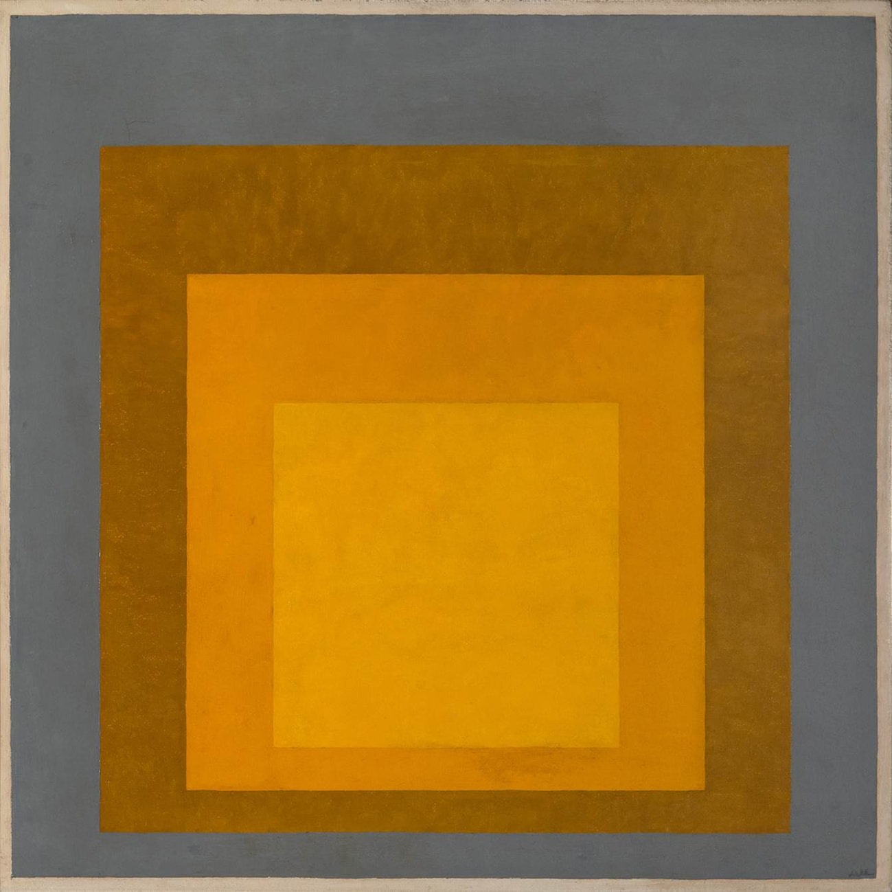 Josef Albers, Study to Homage to the Square: Frisian, 1955