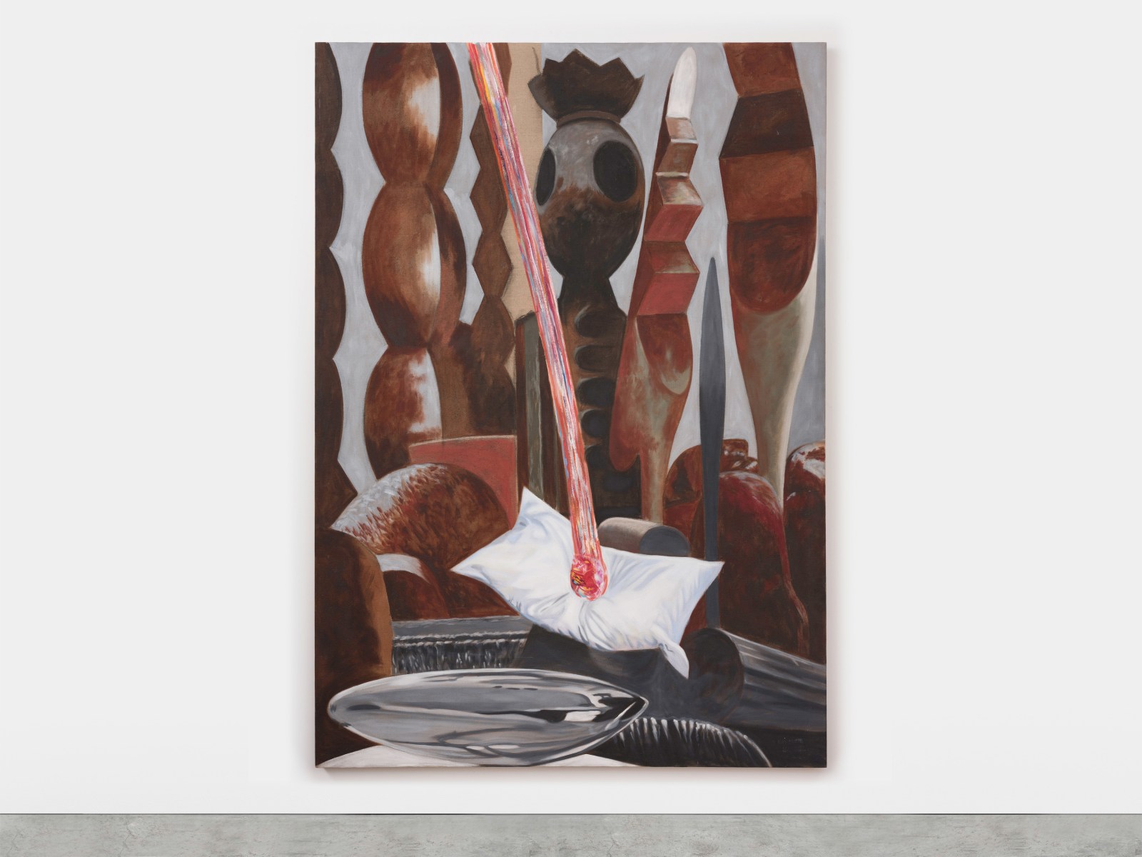 James Rosenquist, The Meteor Hits Brancusi's Pillow, 1997–1999