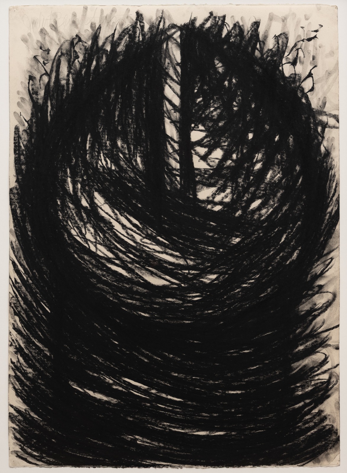 Judith Bernstein, Vertical #3, 1976