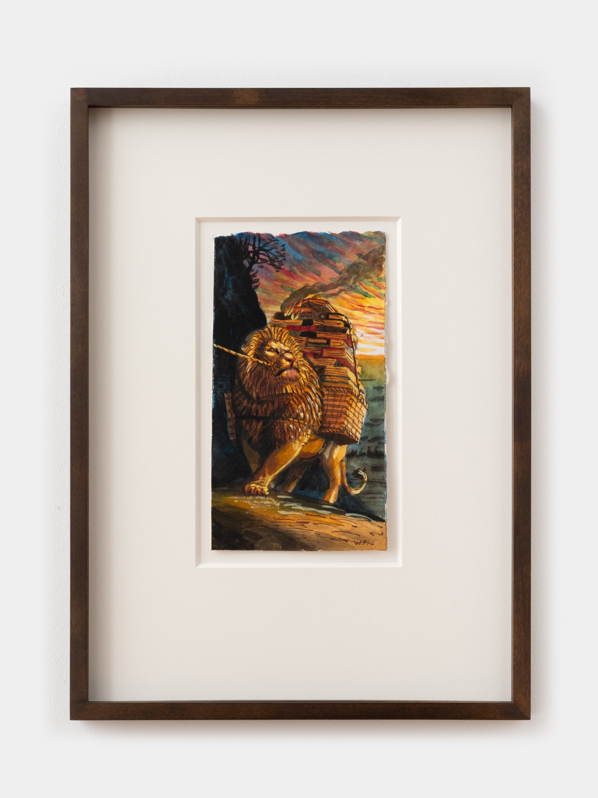 Walton Ford, Study for 'An Apparition', 2024