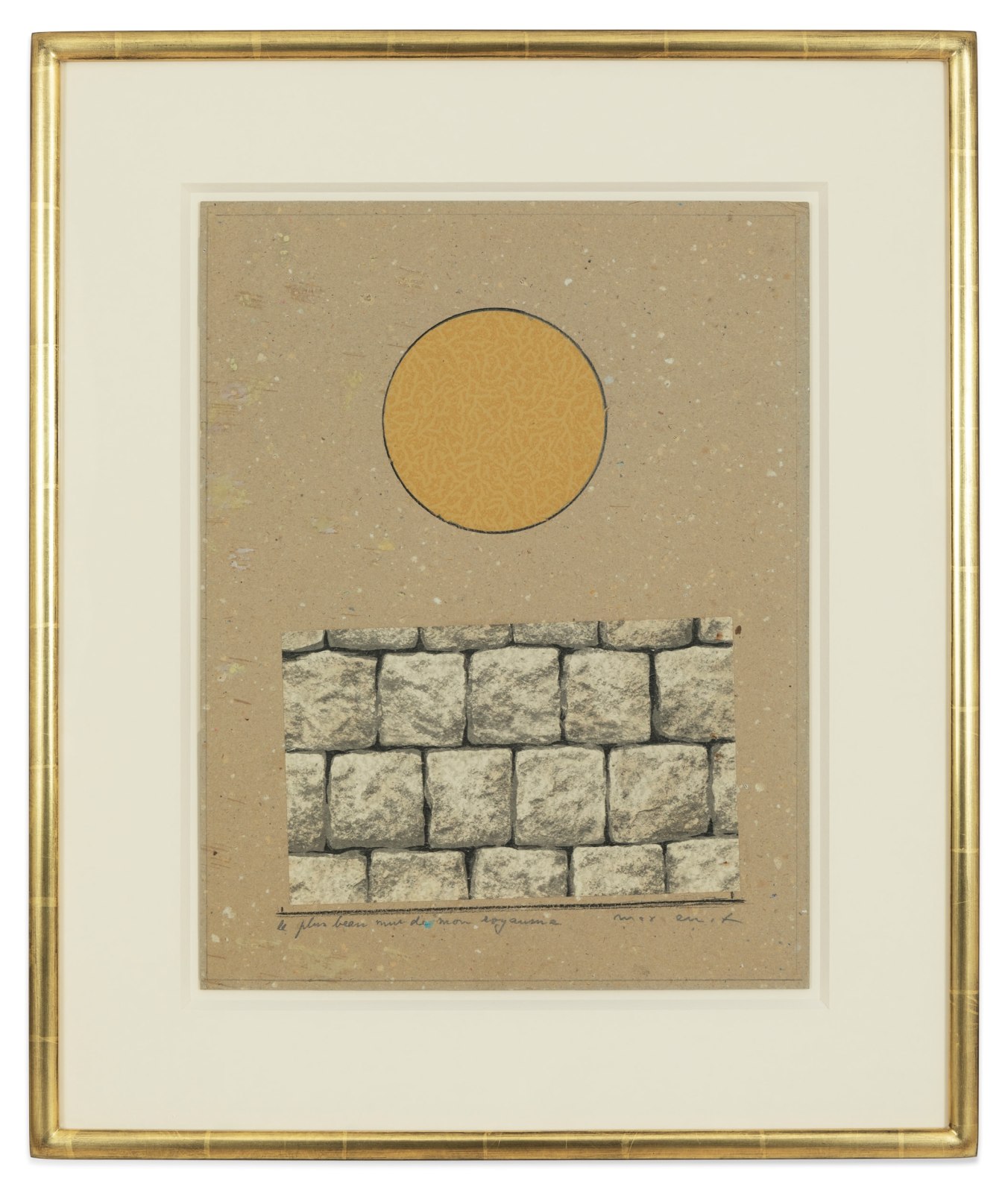 Max Ernst, Le plus beau mur de mon royaume, 1968
