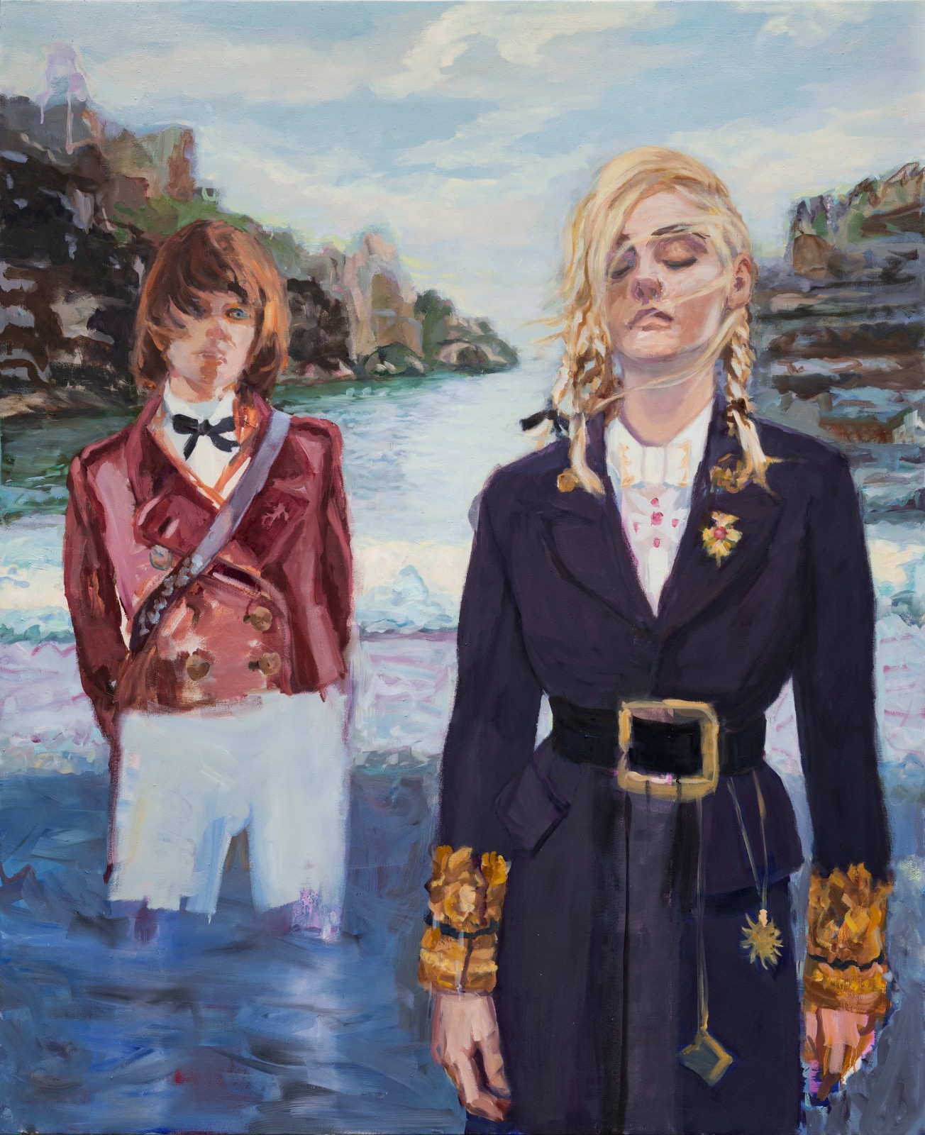 Janet Werner, Cliffs, 2021