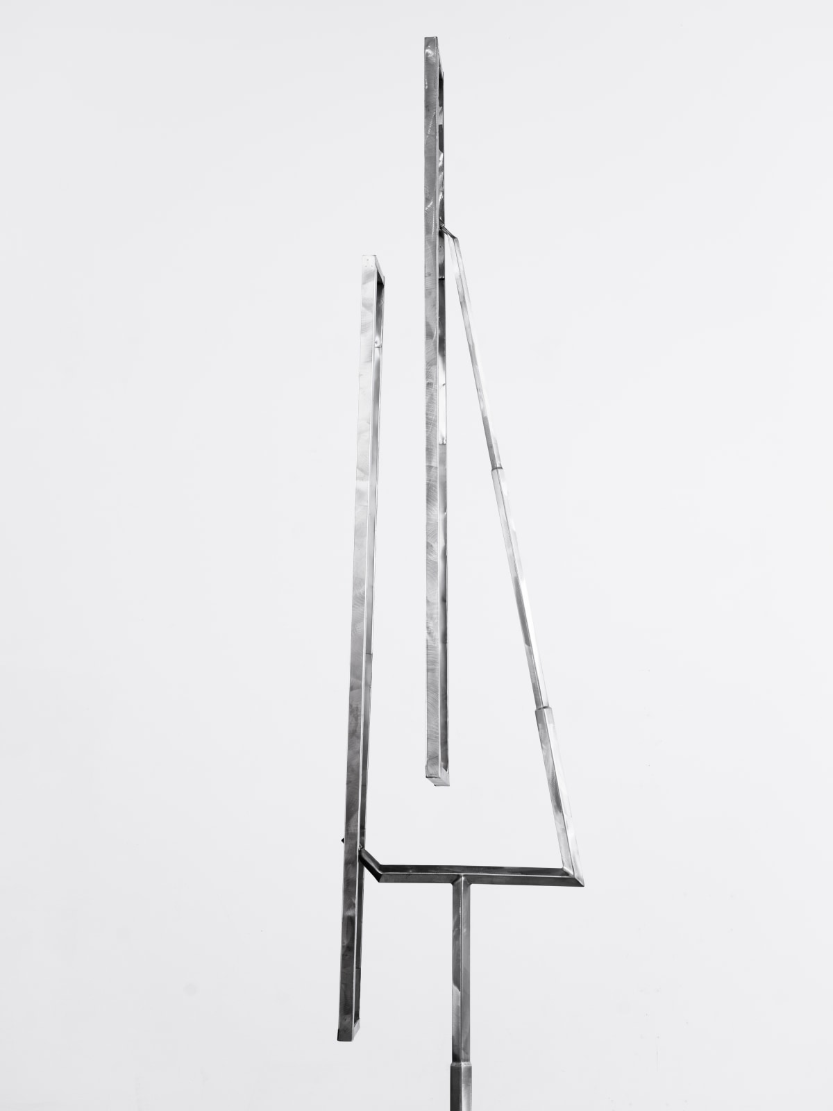 George Rickey, Open Rectangles One Up One Down Excentric with Acute Angle II, 1978
