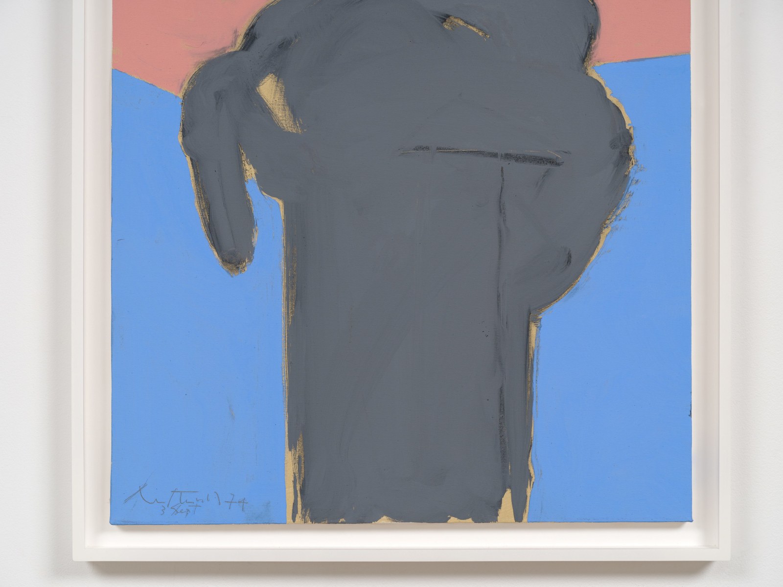 Robert Motherwell, The Persian No. 3, September 3, 1974