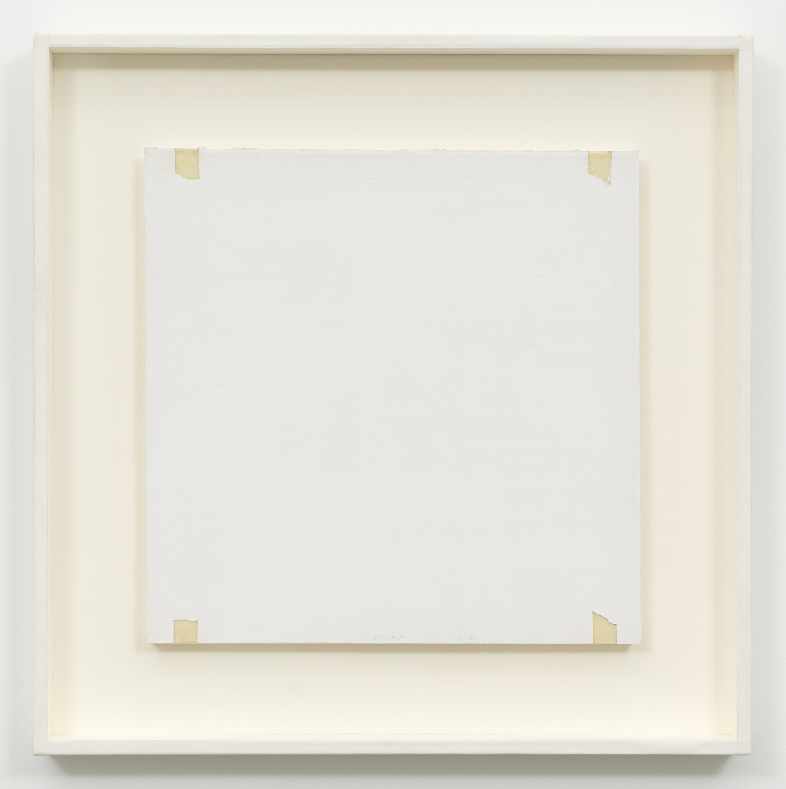 Robert Ryman, Untitled, 1969