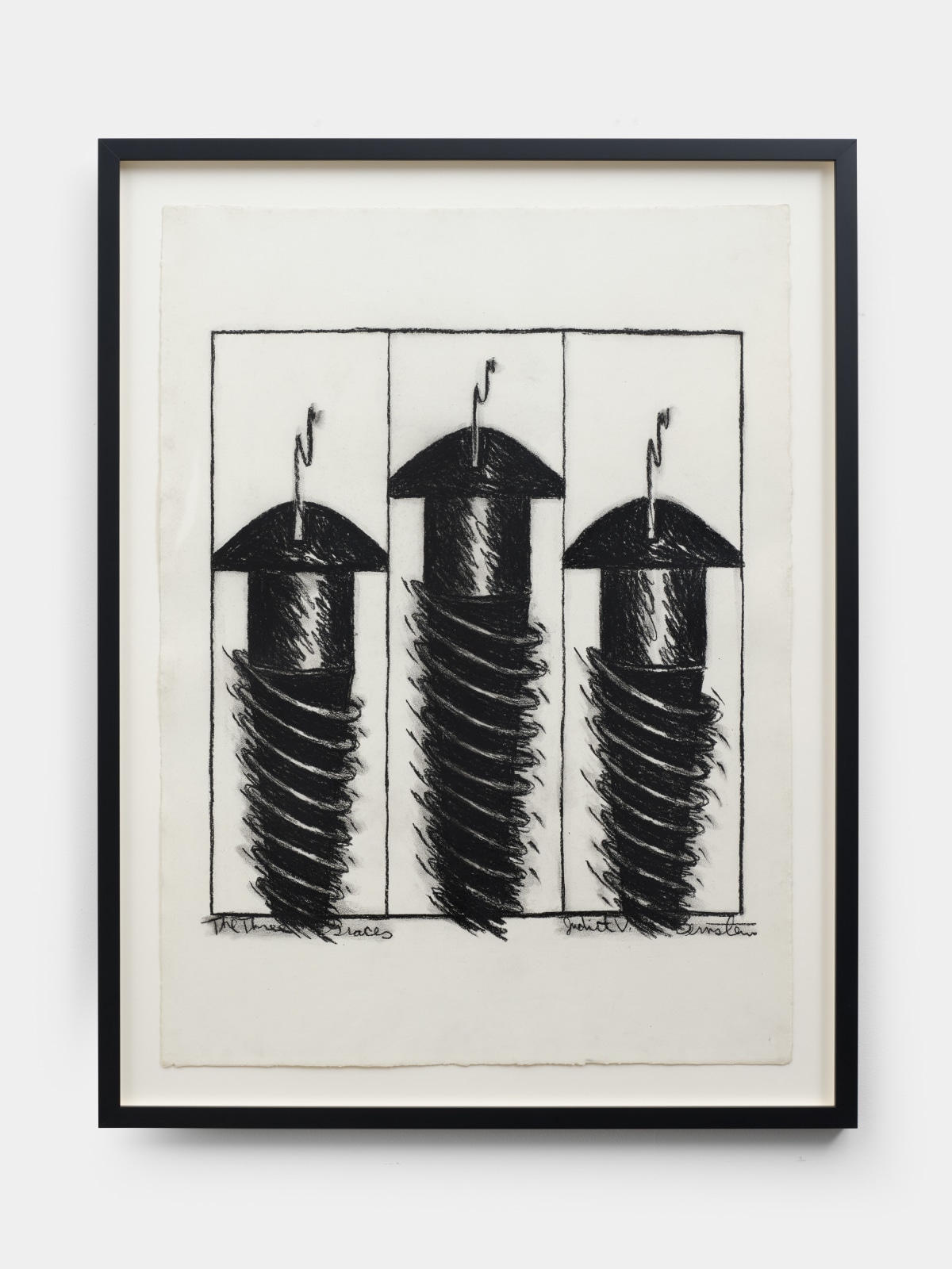 Judith Bernstein, SCREW DRAWING #6, 1970