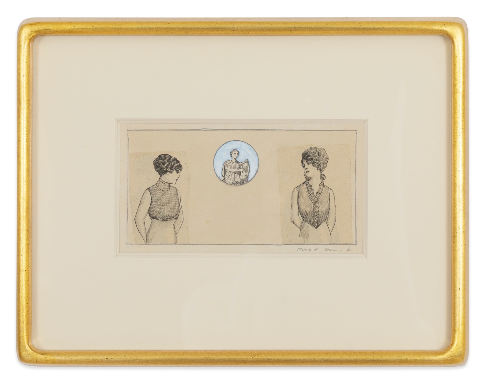Max Ernst, Deux jeunes Dames, 1972