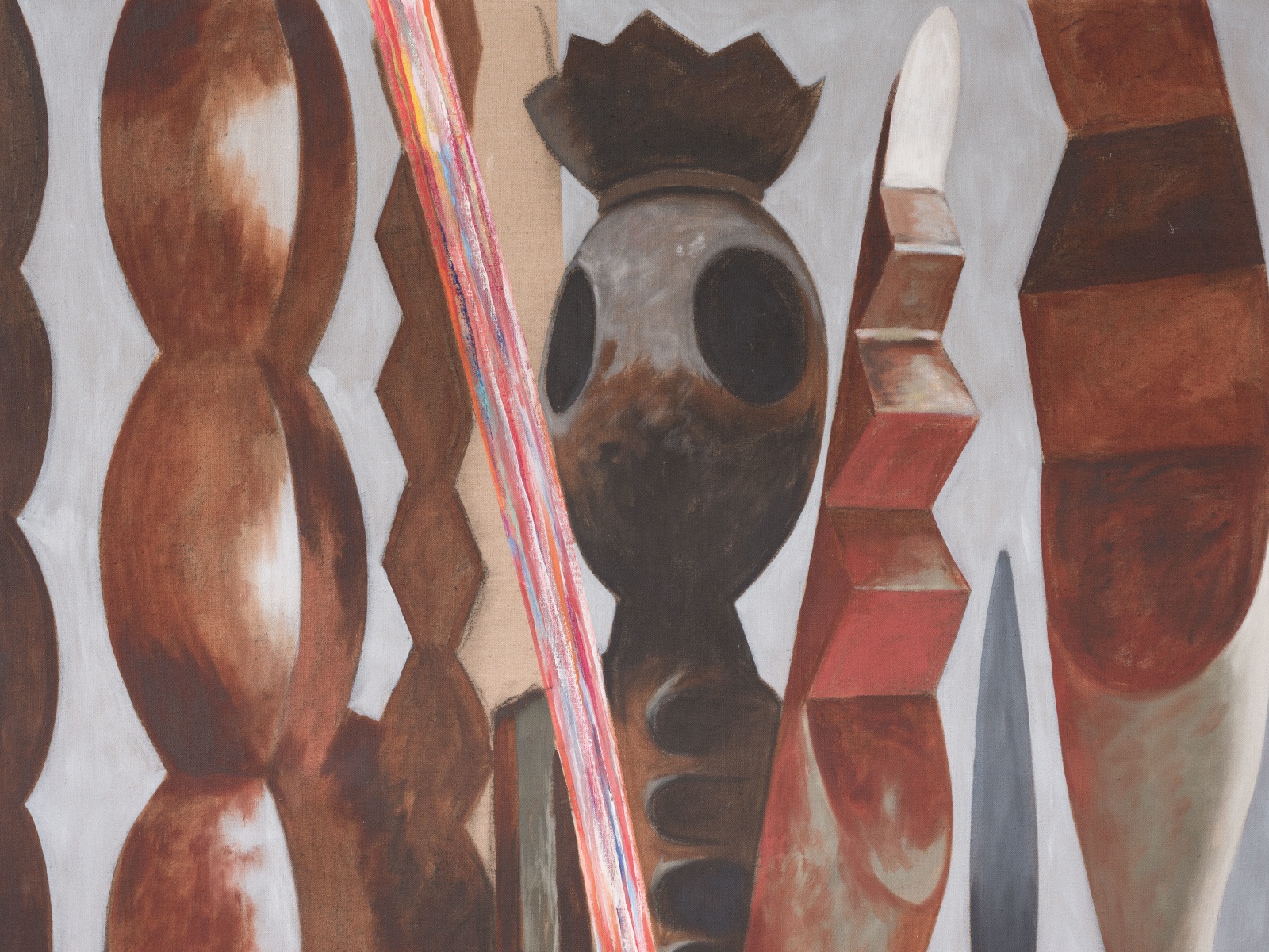 James Rosenquist, The Meteor Hits Brancusi's Pillow, 1997–1999