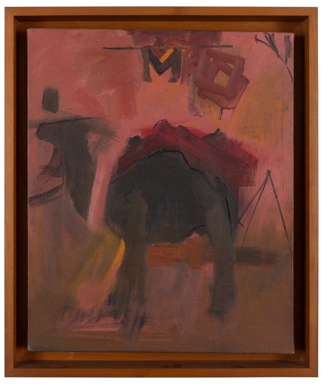 Larry Rivers, Ashbery's Camel, 1962