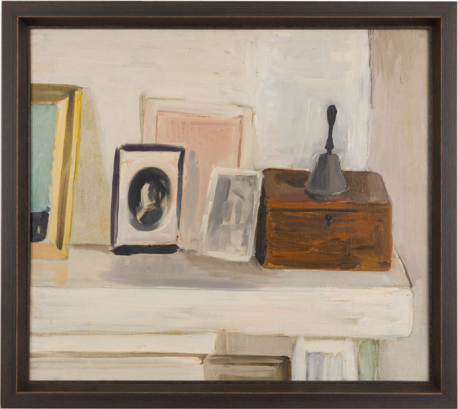 John Ashbery, Untitled (Fairfield Porter’s Mantle), 1955