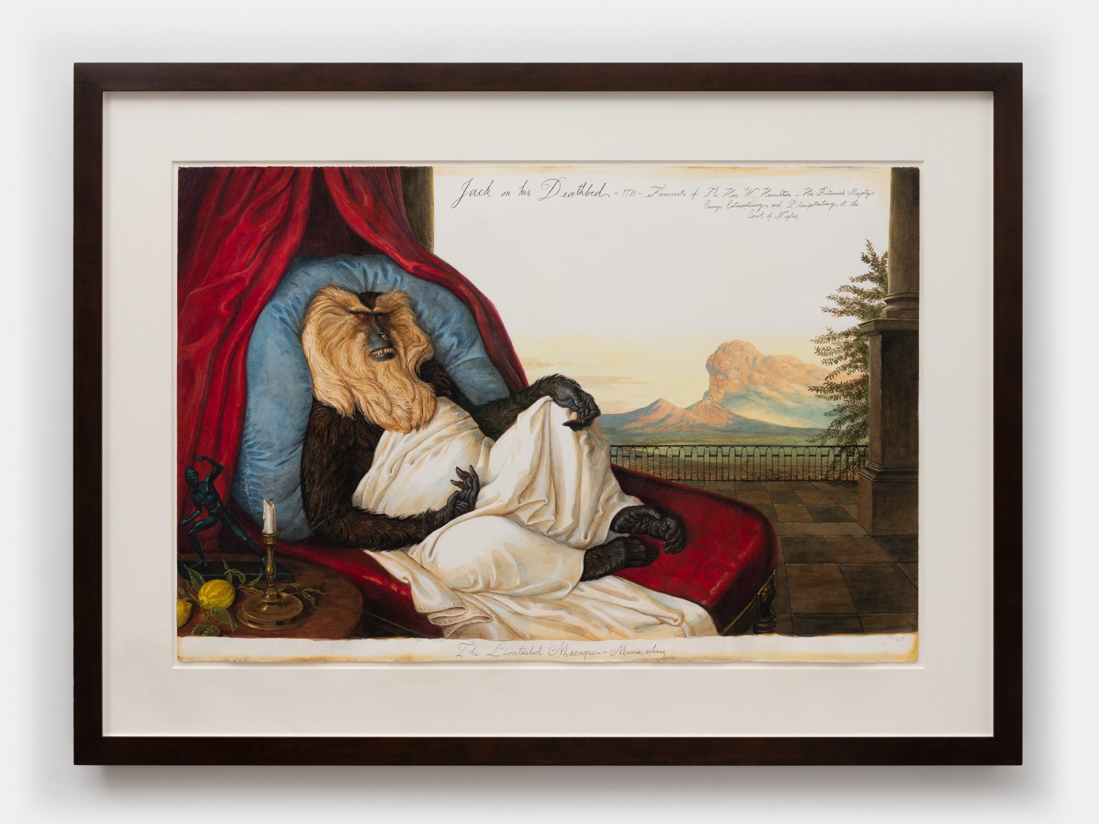 Walton Ford, Jack On His Deathbed, 2005