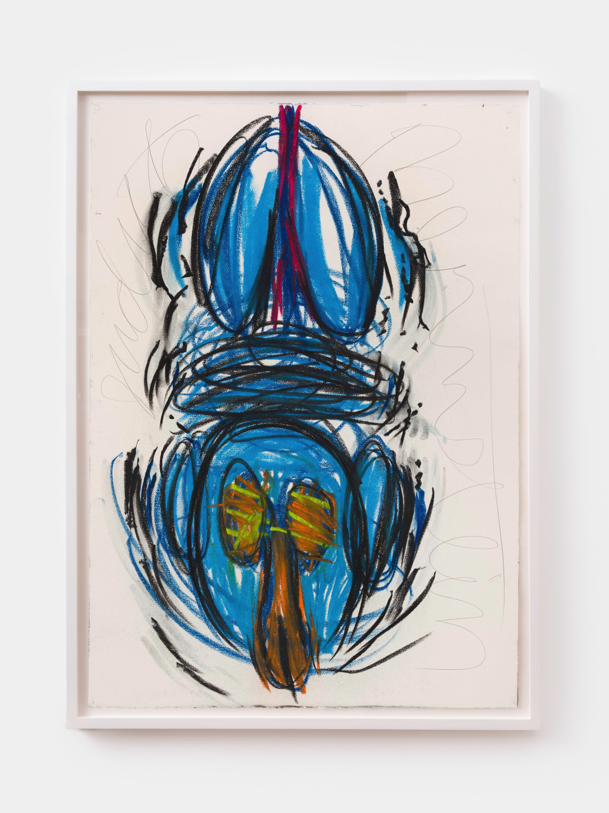 Judith Bernstein, Dick in a Head, 2015