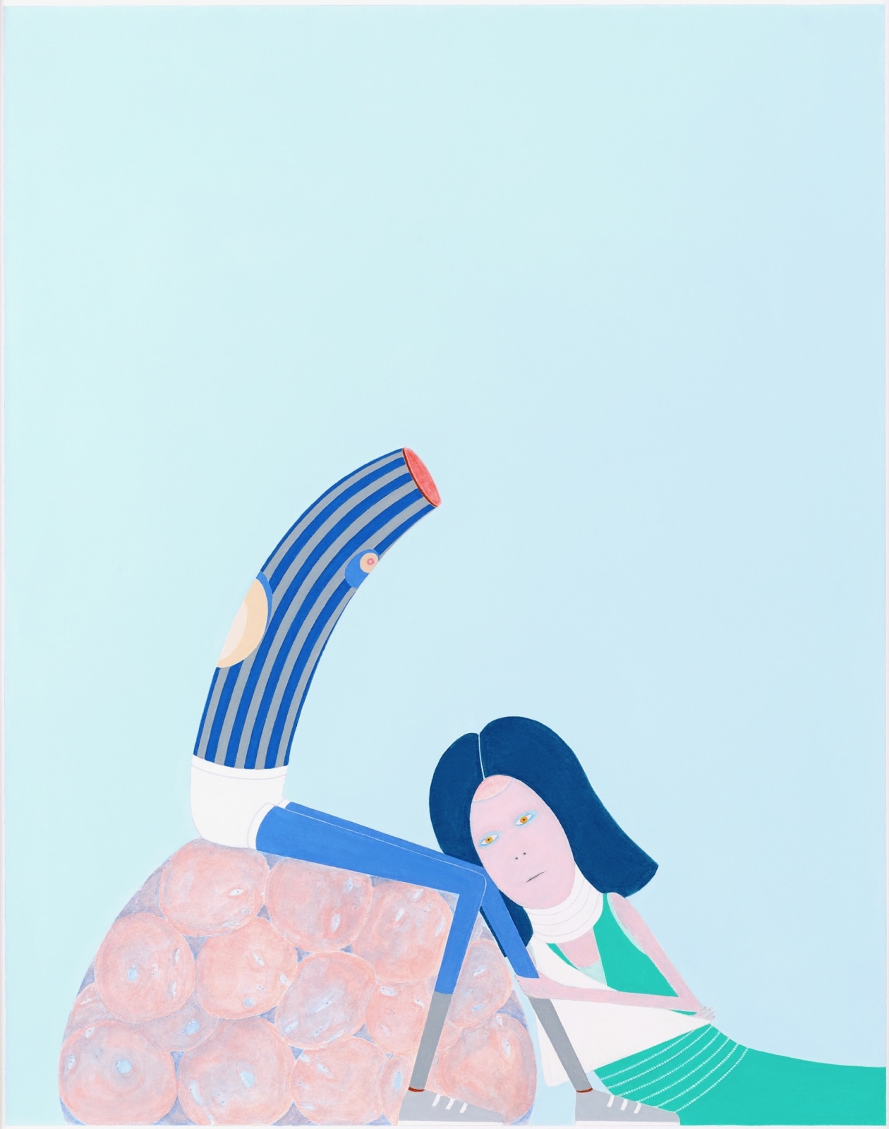 Laylah Ali, Untitled (Acephalous series), 2015