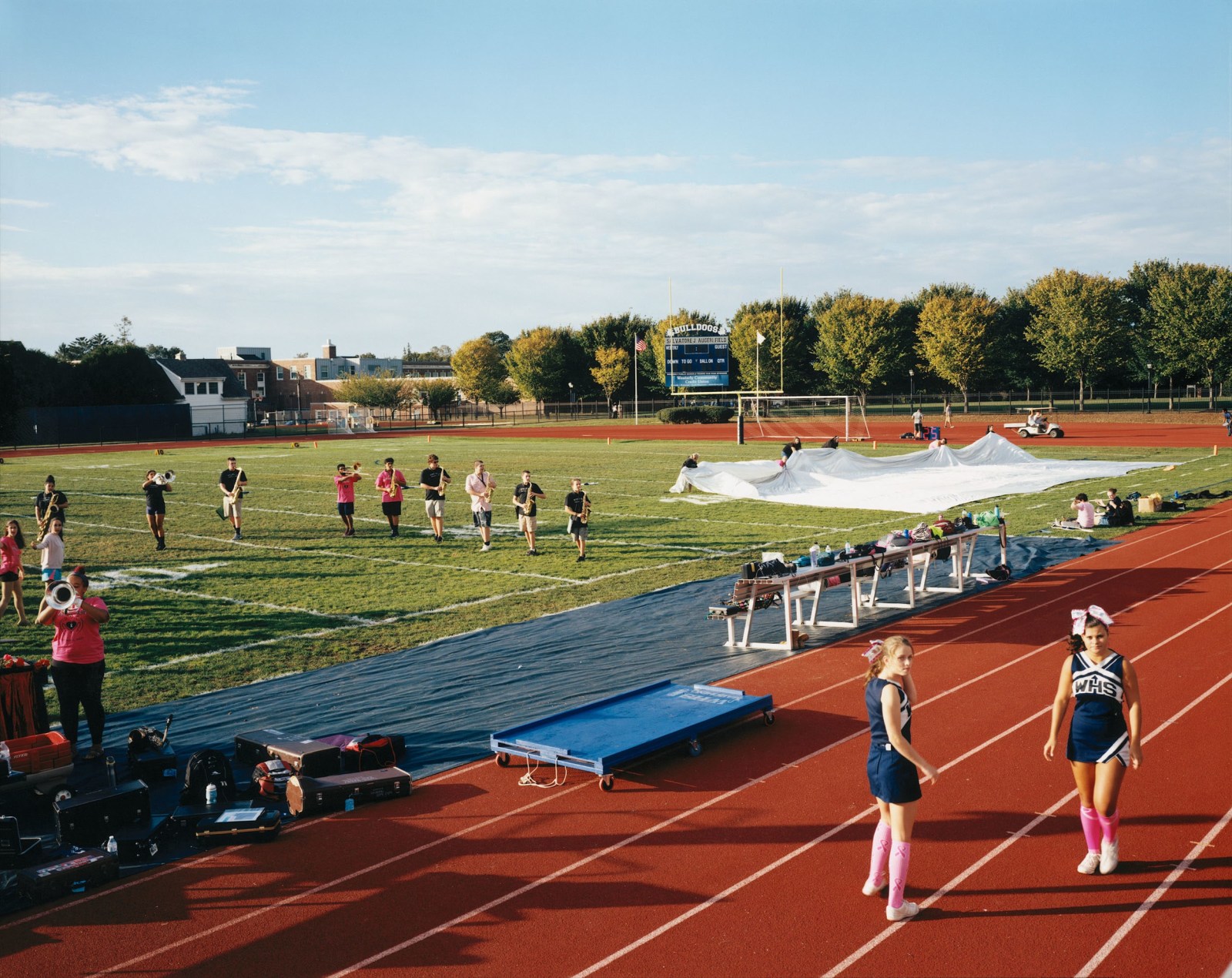 Tina Barney, High School Band, 2017