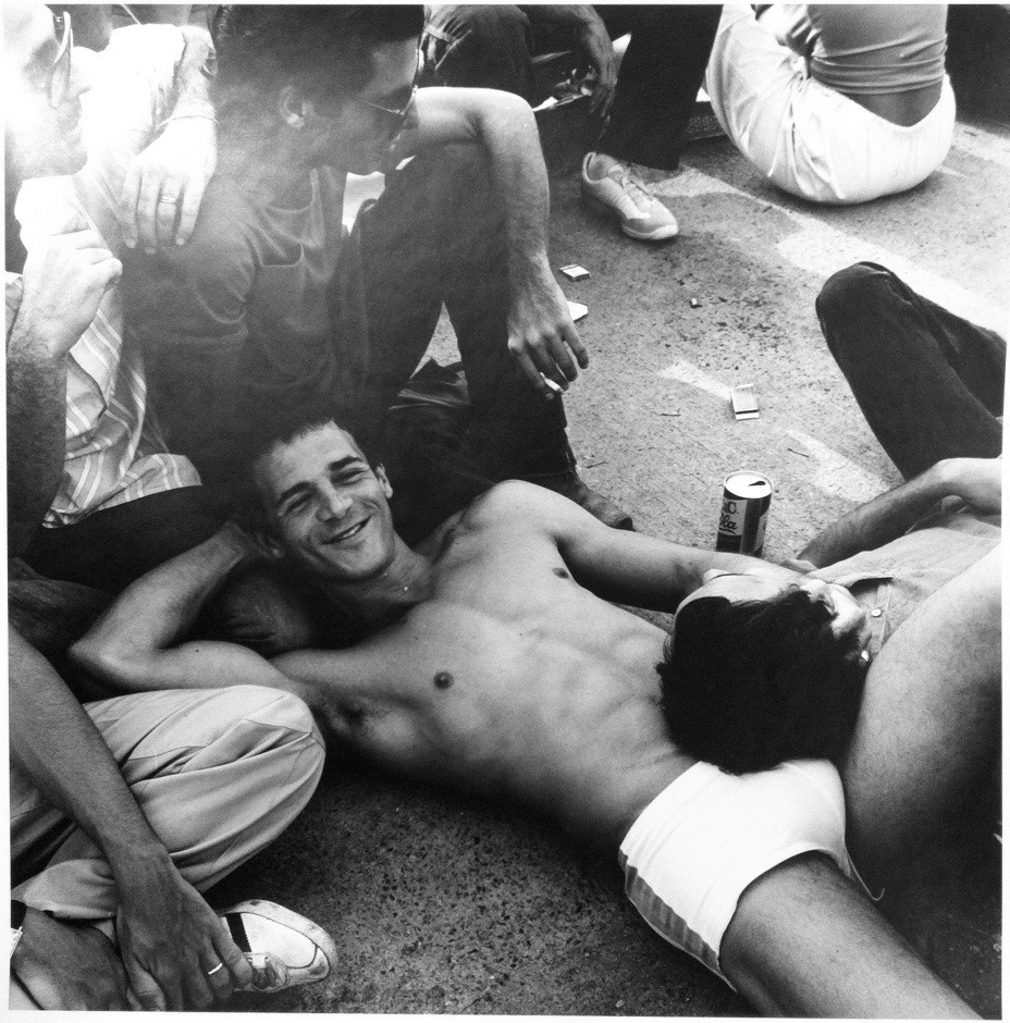 Peter Hujar, Christopher Street Pier #3, 1976