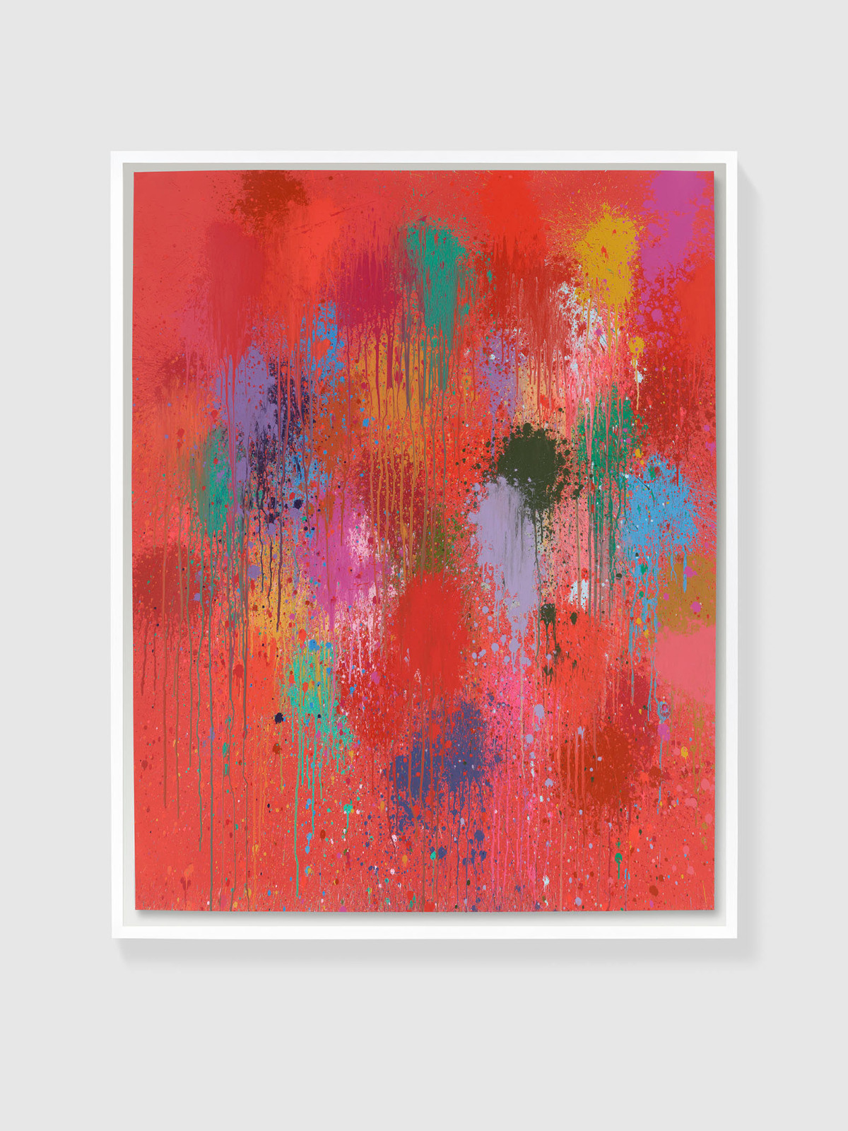 Ian Davenport, Ember, 2022