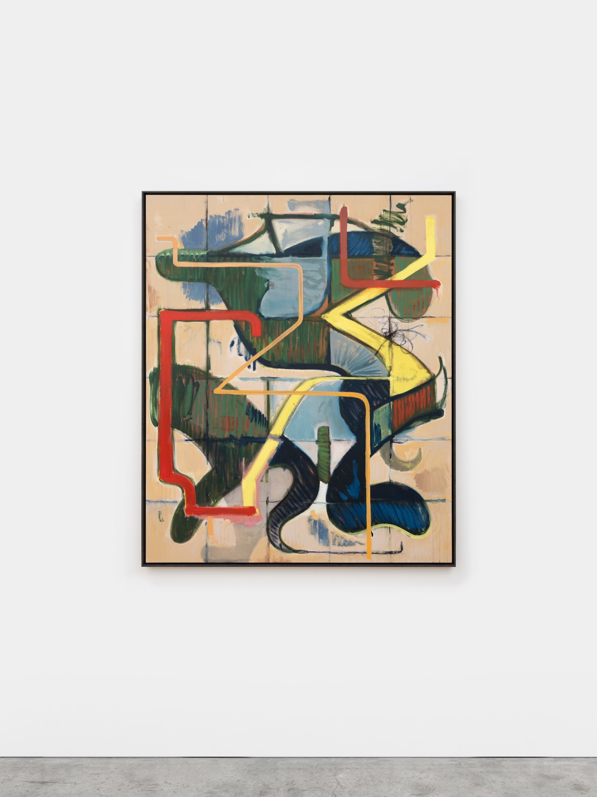 Jan-Ole Schiemann, Road map to a symbol, 2024