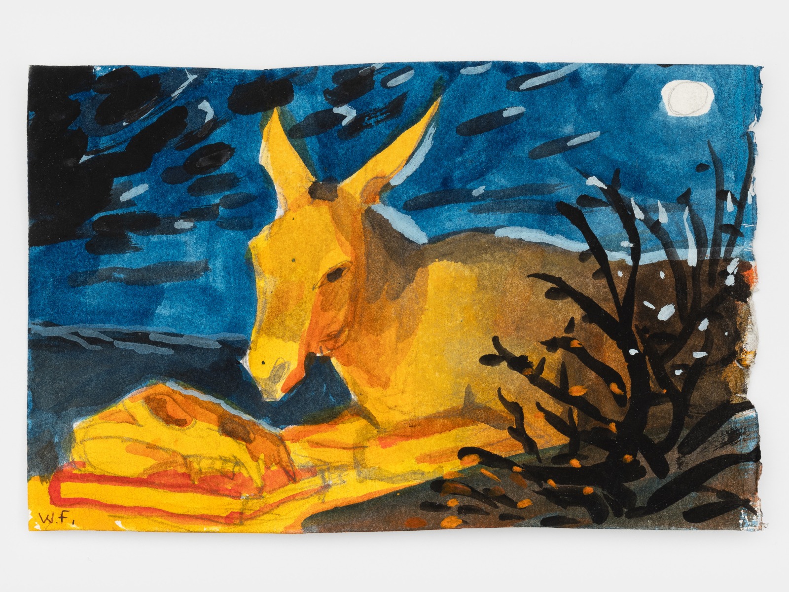 Walton Ford, Study for 'Luctus', 2024