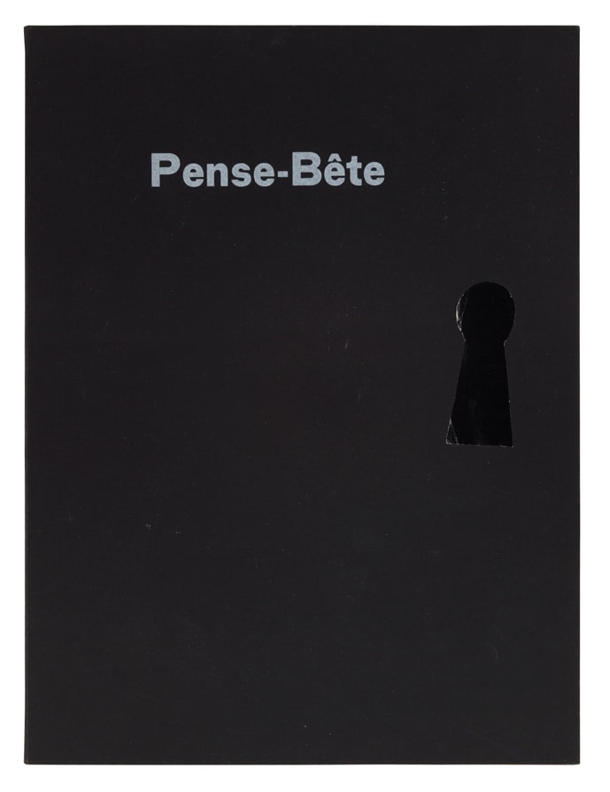 Marcel Broodthaers, Pense-Bête, 1964