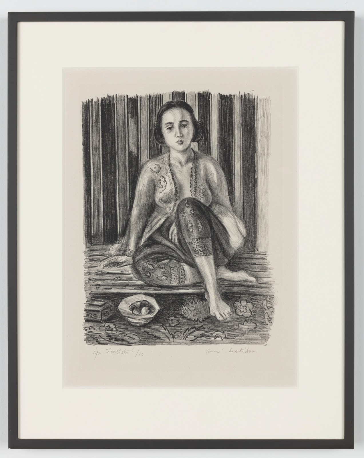 Henri Matisse, Odalisque à la coupe de fruits (Odalisque with a Bowl of Fruit), 1925