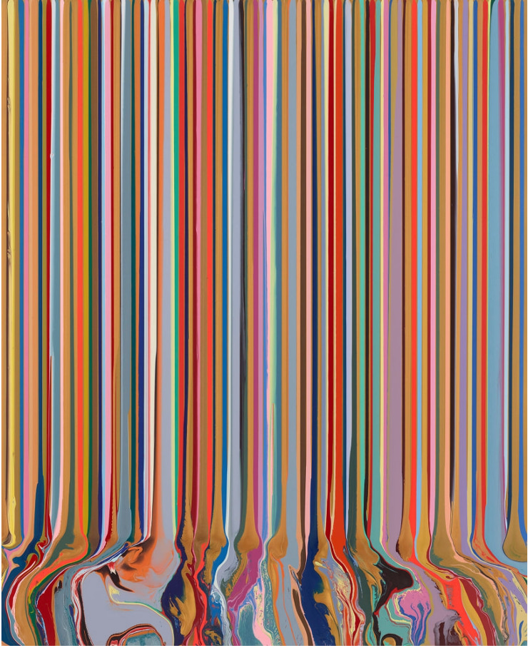 Ian Davenport, Large Fra, 2024