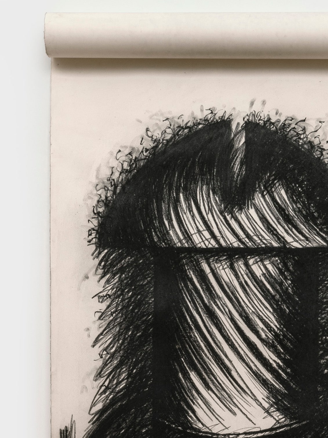 Judith Bernstein, One Panel Vertical, 1977-78