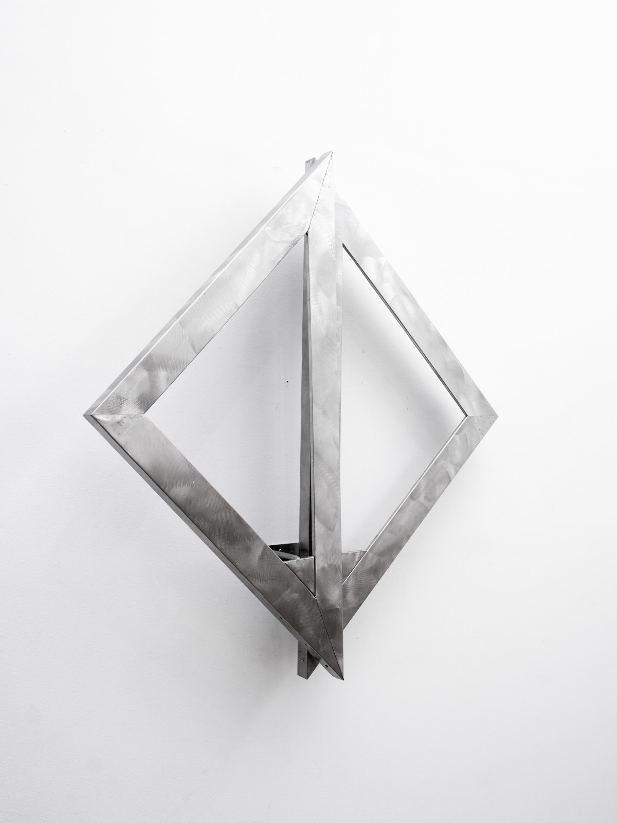 George Rickey, Unstable Squares Diagonal Wall, 1981