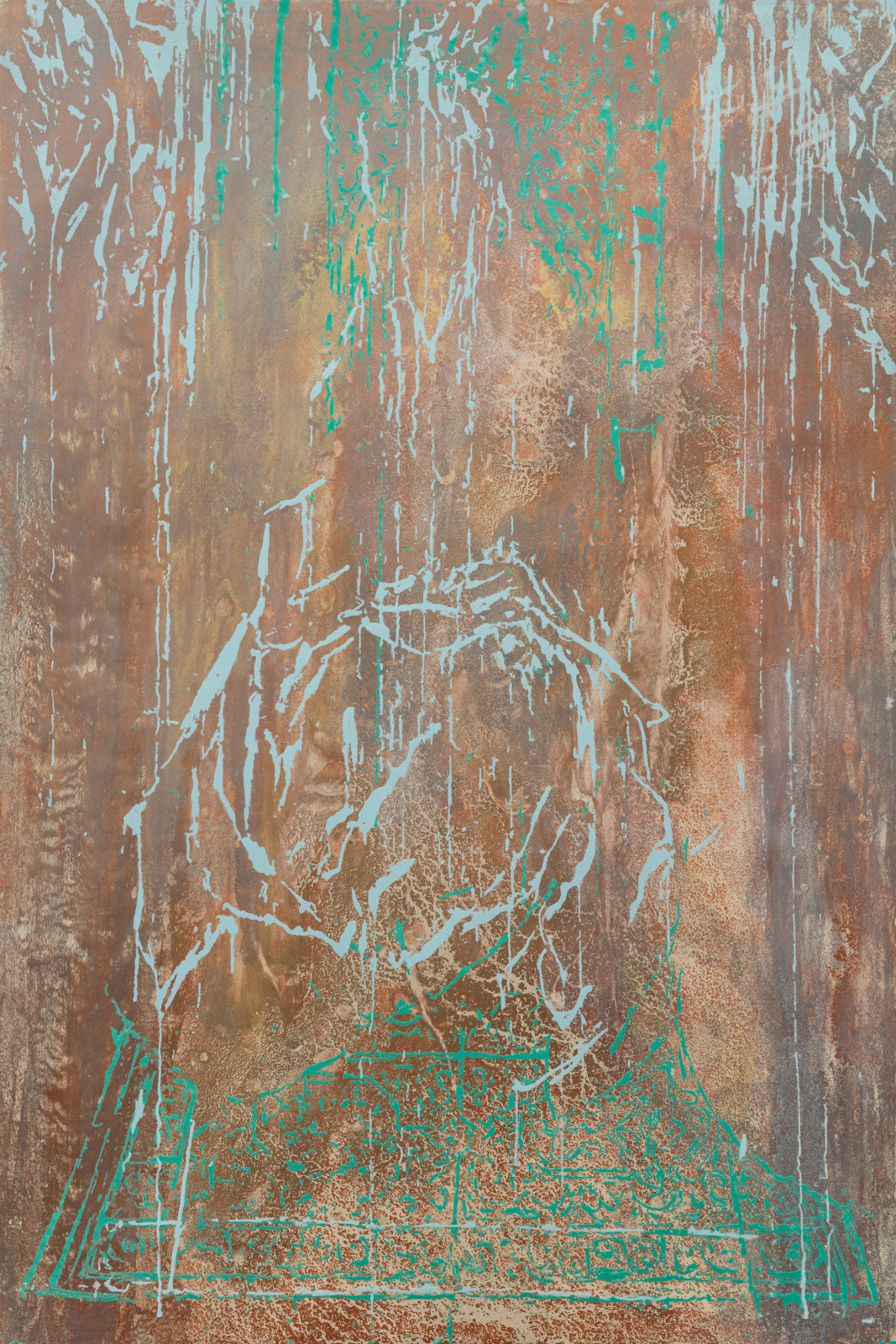 Diana Al-Hadid, Mother in the Middle, 2023