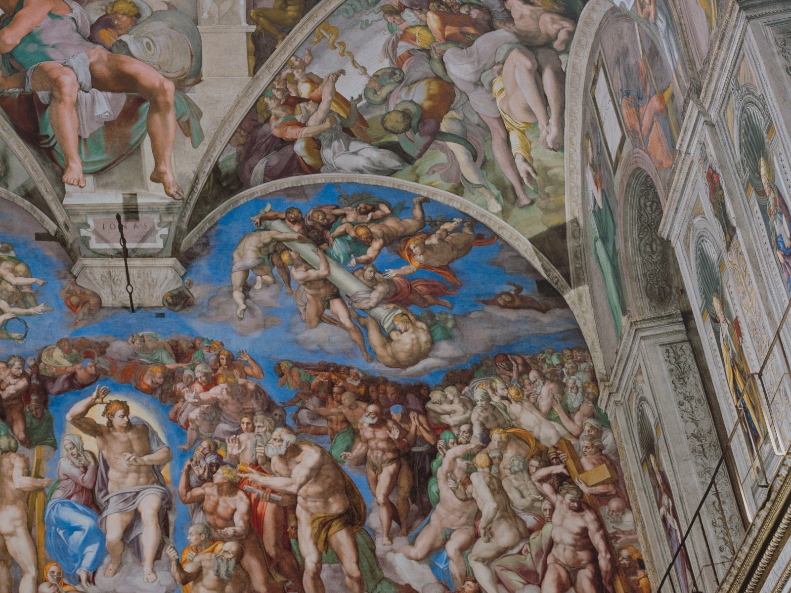 Robert Polidori, Sistine Chapel Cleaning Probe #1, Sistine Chapel, Vatican City, Italia, 2019