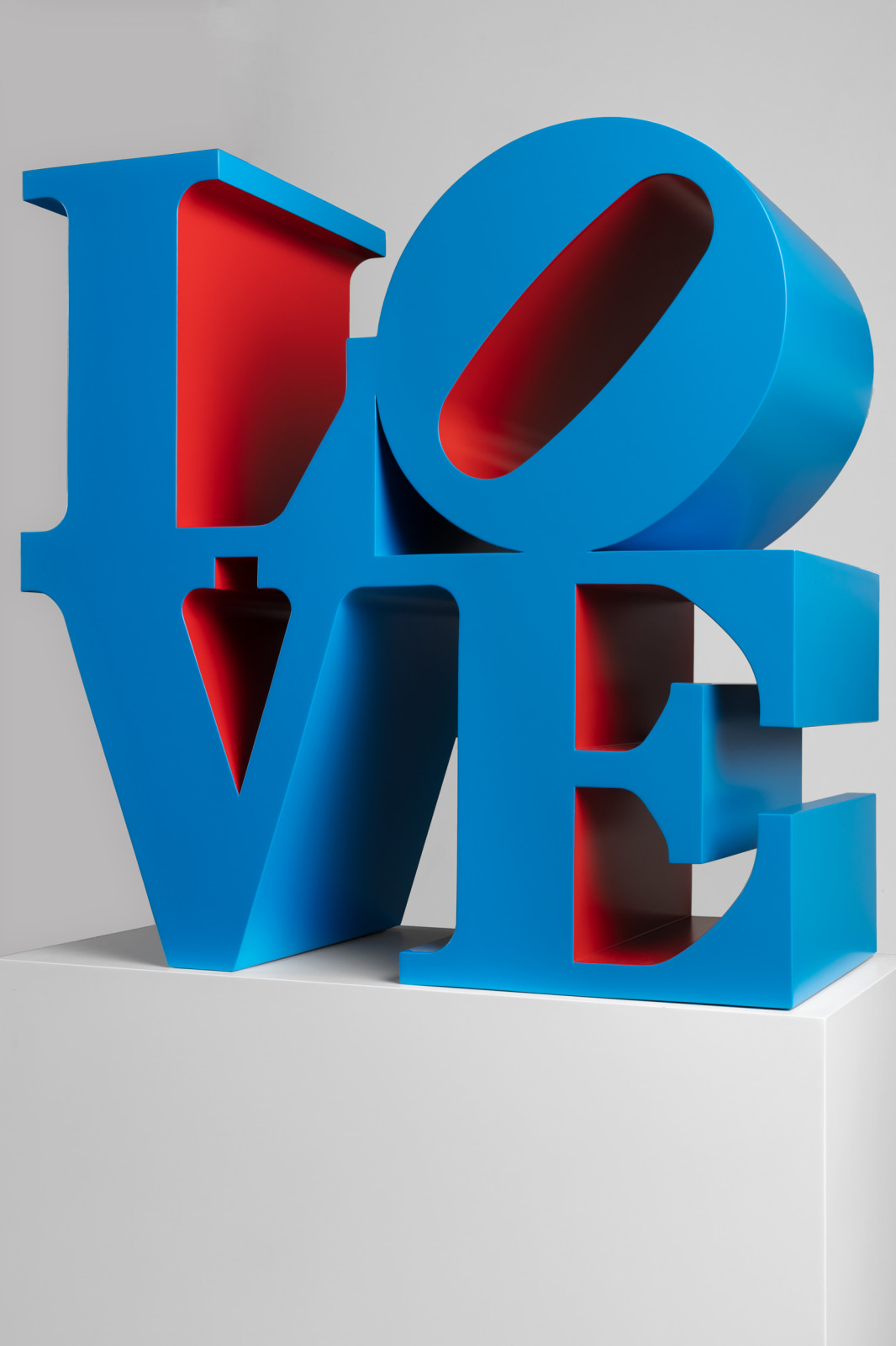 Robert Indiana, LOVE (Blue/Red), 1966-1998
