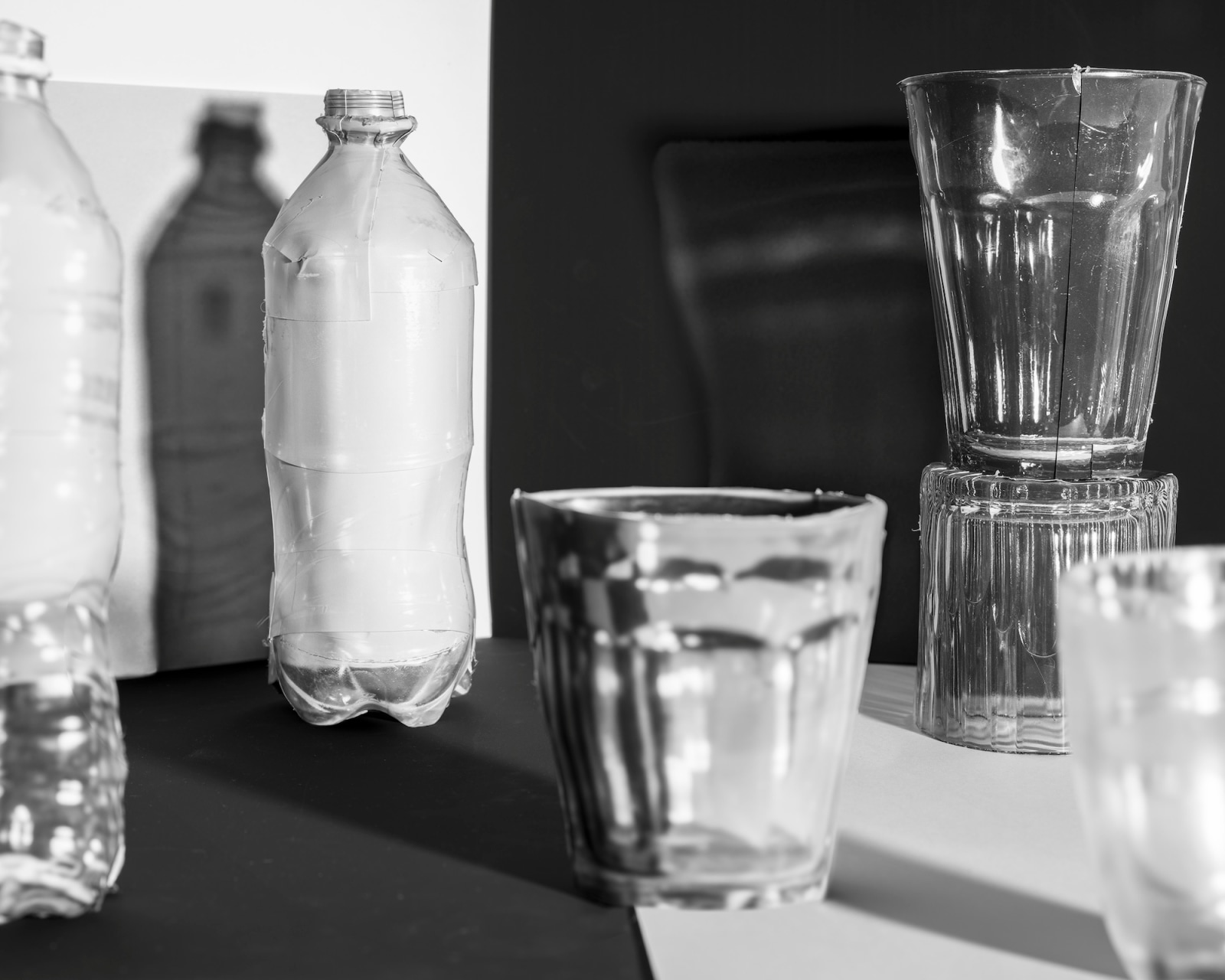 Daniel Gordon, Light Study (Glasses and Bottles), 2024