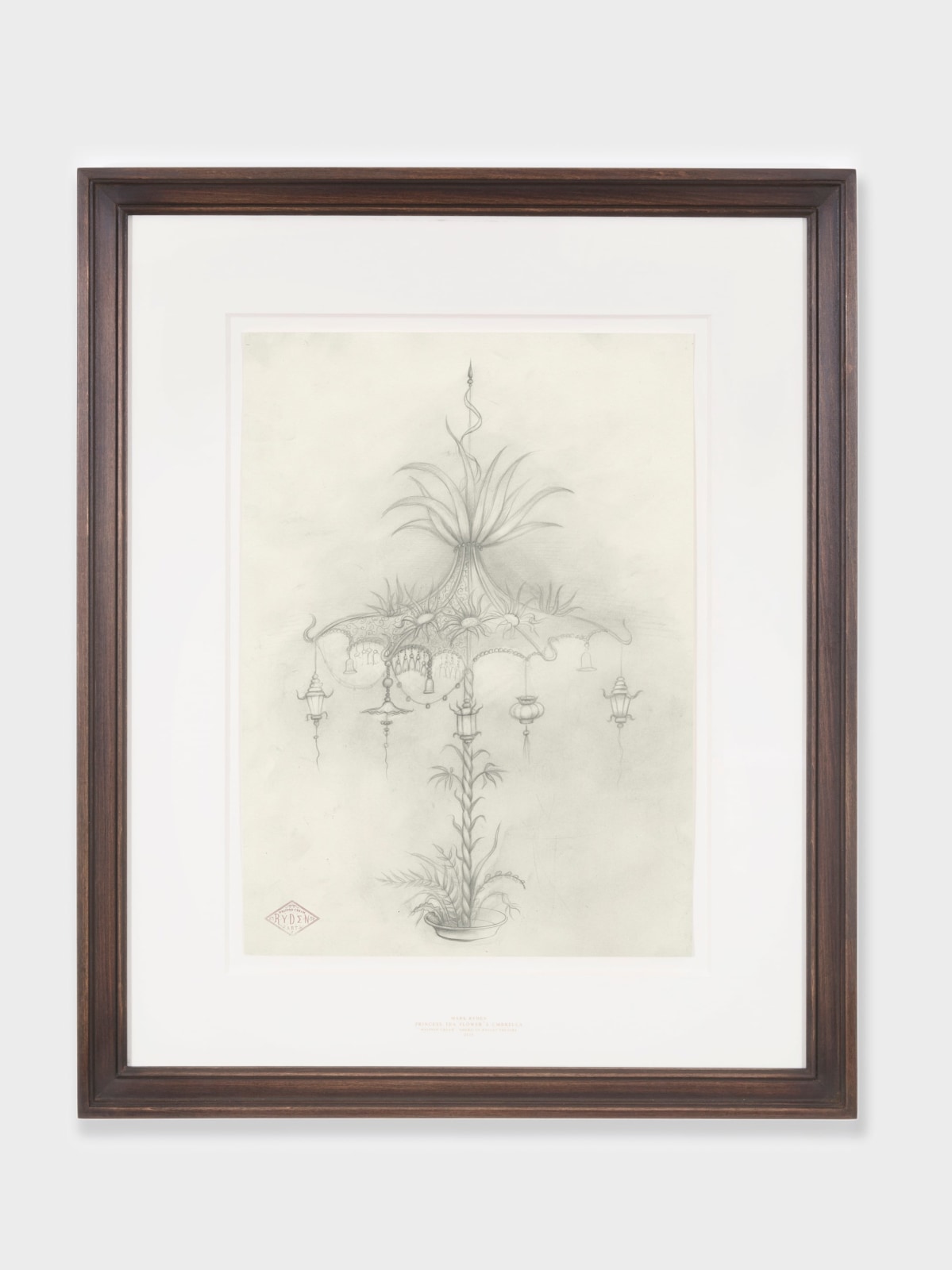 Mark Ryden, Princess Tea Flower's Umbrella (sketch), 2016