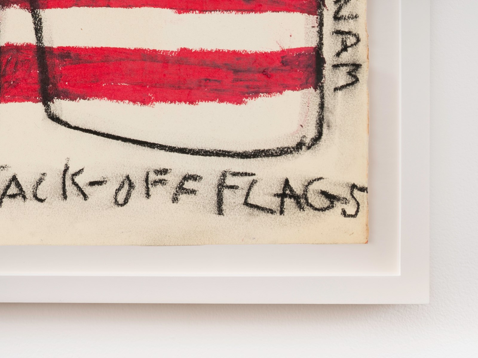 Judith Bernstein, Union Jack-Off Flag, 1967