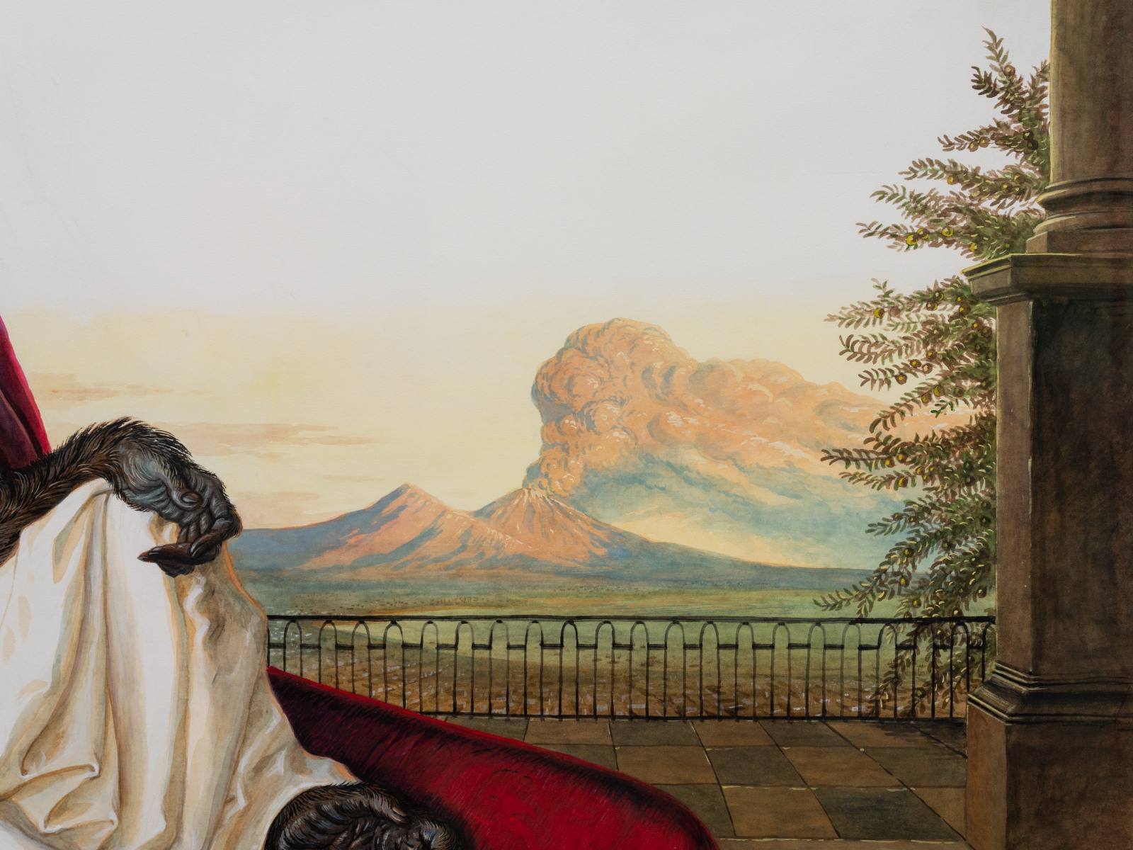 Walton Ford, Jack On His Deathbed, 2005