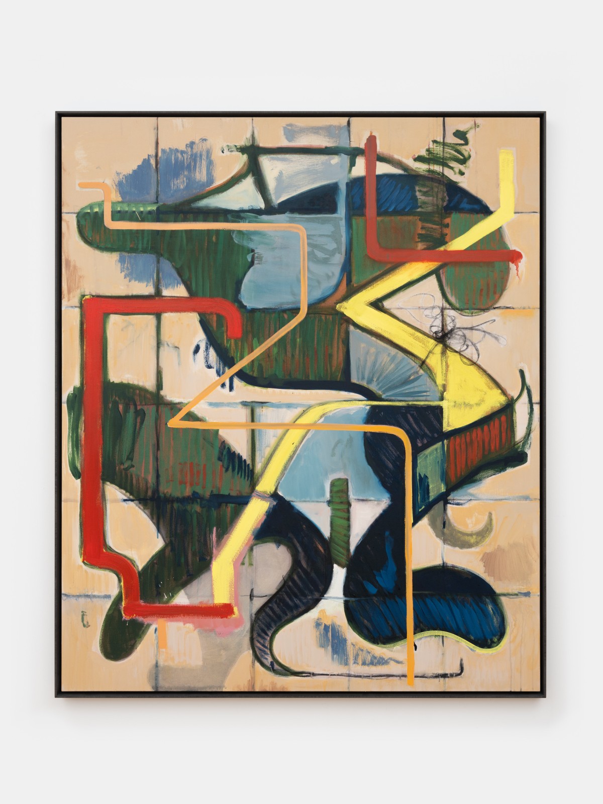 Jan-Ole Schiemann, Road map to a symbol, 2024
