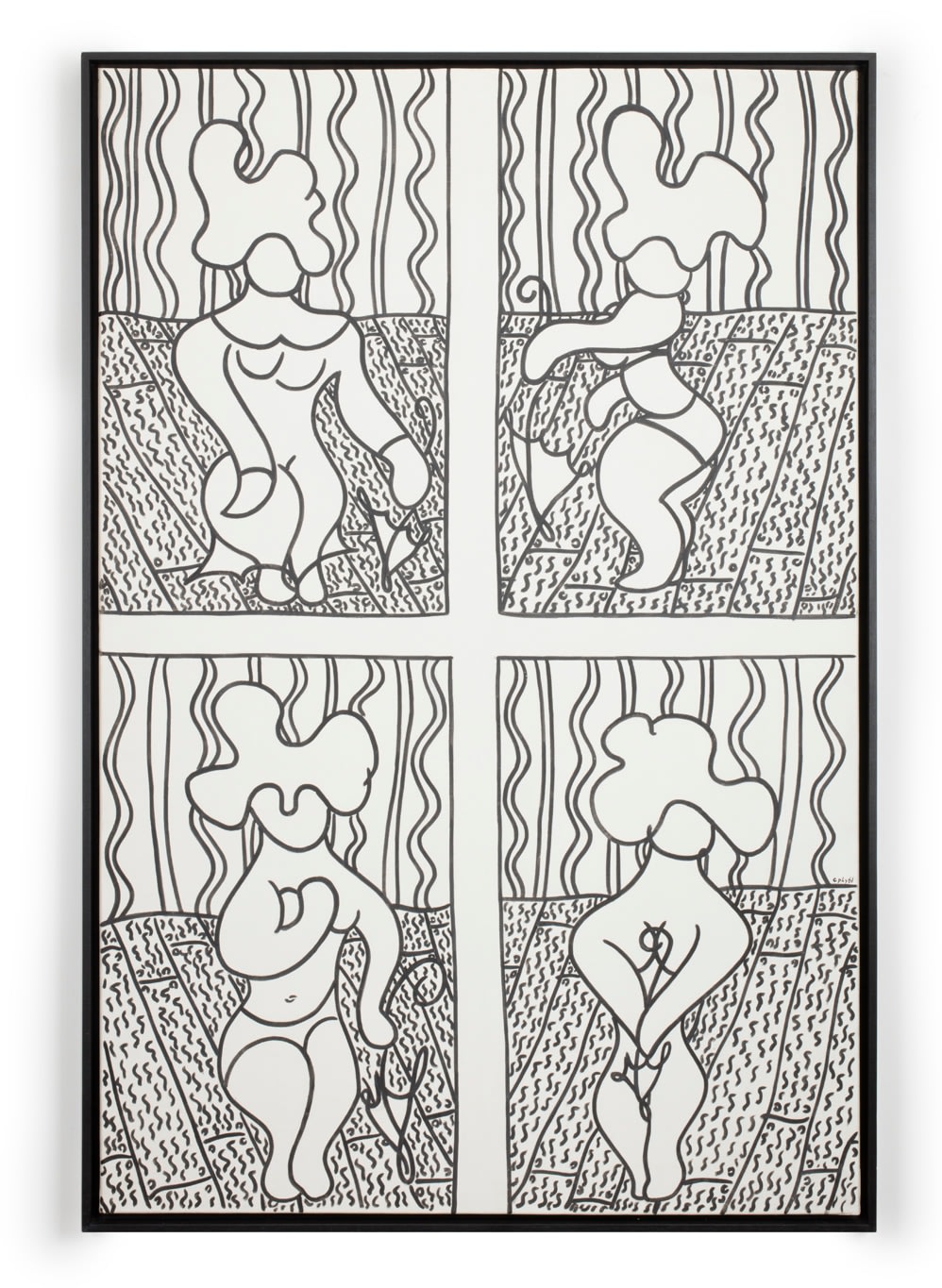 William N. Copley, Strip Tease, 1961