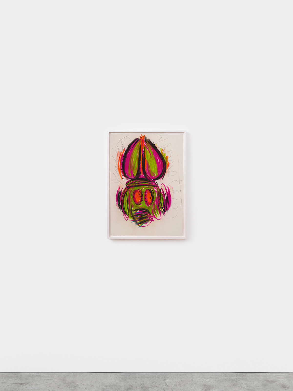 Judith Bernstein, Dick in a Head, 2015