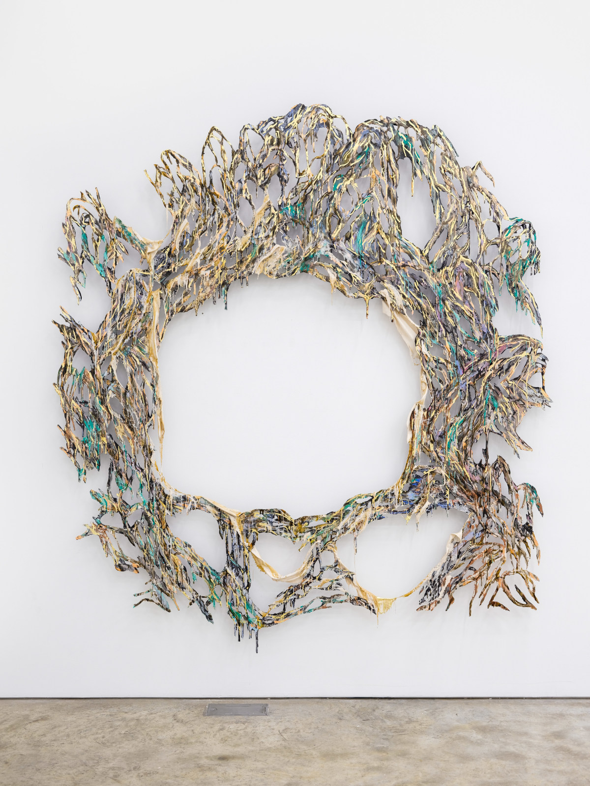 Diana Al-Hadid, The Cave of The Seven Sleepers, 2023