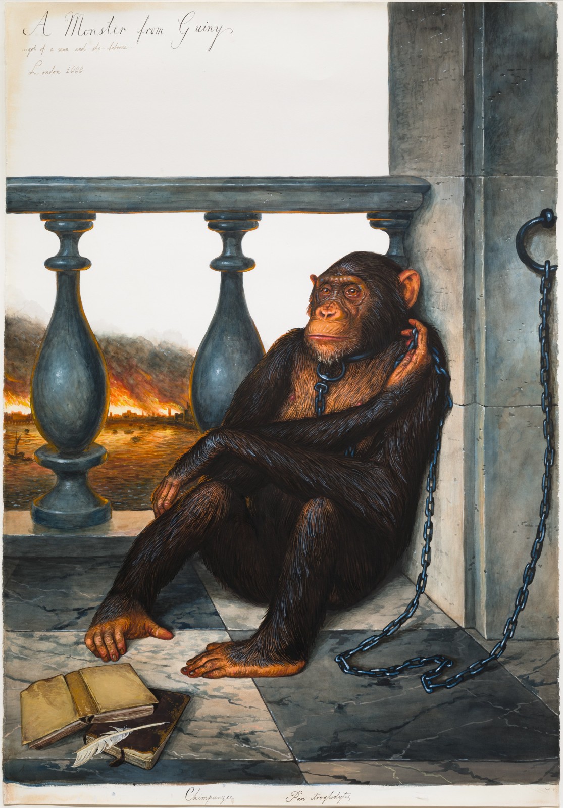 Walton Ford, A Monster from Guiny, 2007