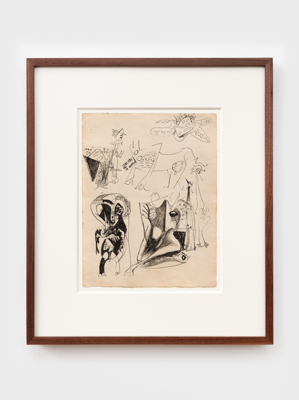 Jackson Pollock, Untitled, c. 1943