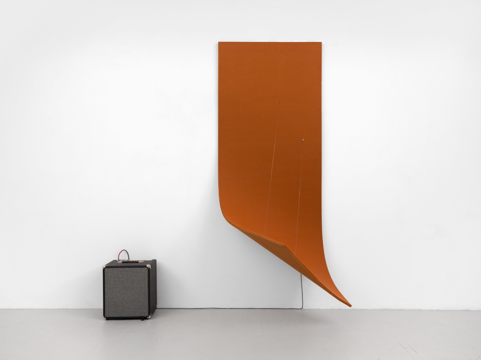 Naama Tsabar, Work on Felt (Variation 31) Copper, 2023