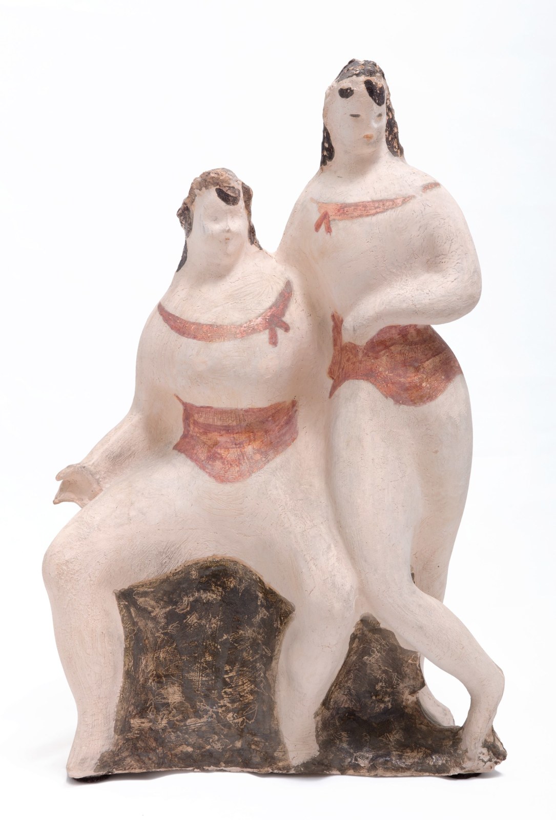 Elie Nadelman, Untitled (Two Circus Women), ca. 1930-35