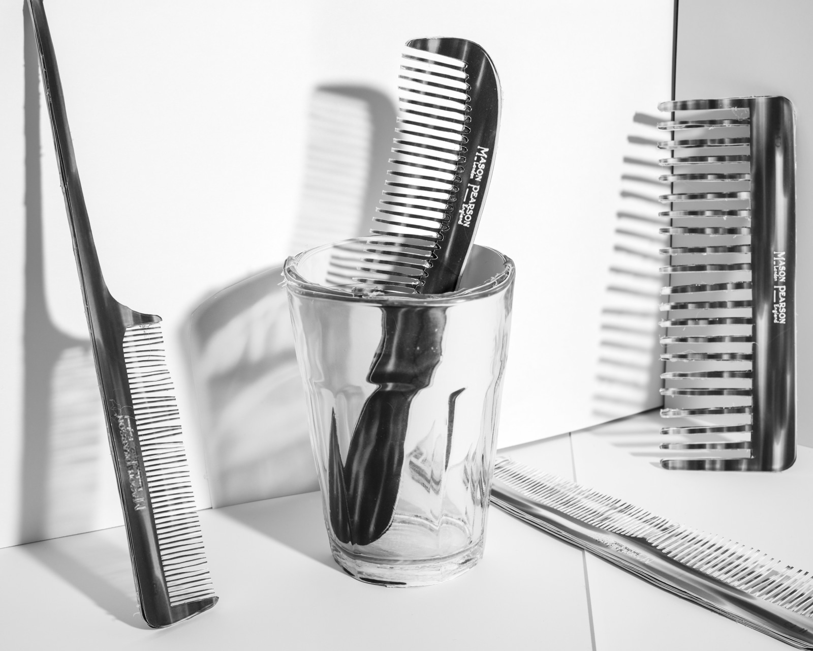 Daniel Gordon, Light Study (Combs and Glass), 2024