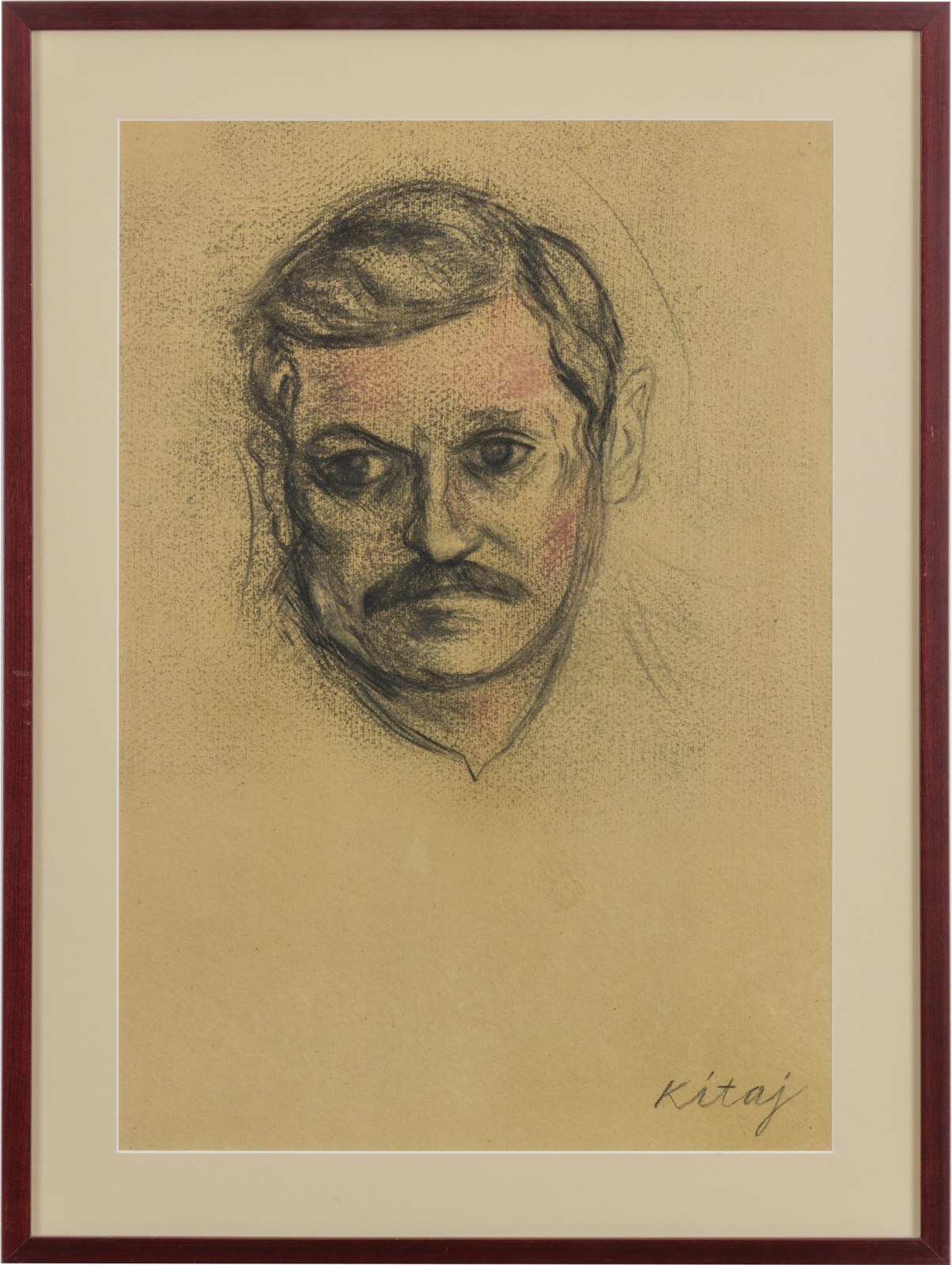 Ronald B. Kitaj, Untitled (Portrait of John Ashbery), 1979